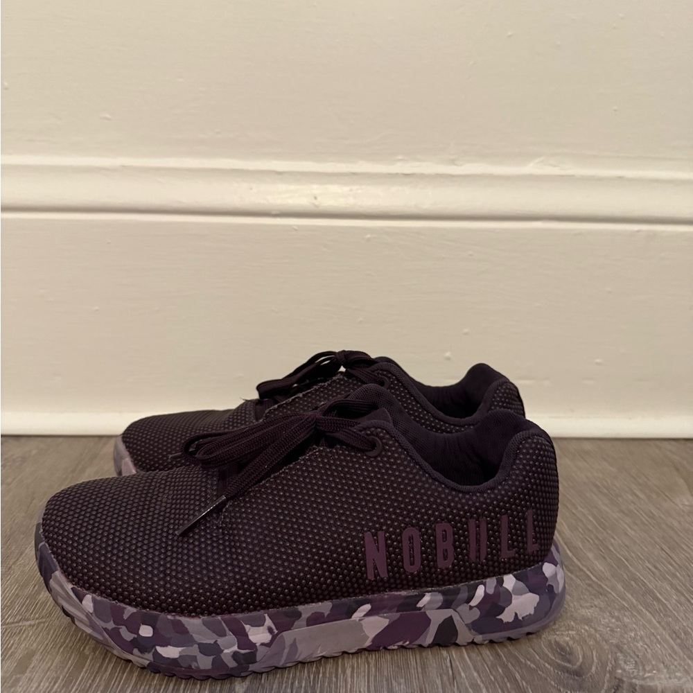 NOBULL Trainer+ Purple Camo Sneakers
